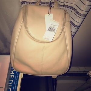 Backpack cream Tignanllo bag with tags